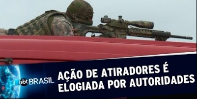 Ação de atiradores de elite é elogiada por autoridades | SBT Brasil (20/08/19)
