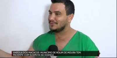 Rolim de Moura tem um caso suspeito de varíola dos macacos; veja o vídeo