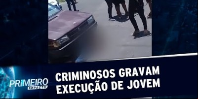 Criminosos gravam e compartilham execução de jovem de 21 anos | Primeiro Impacto...