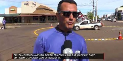 Cruzamento da Av. Fortaleza com Rua Barão de Melgaço ganha nova sinalização e...