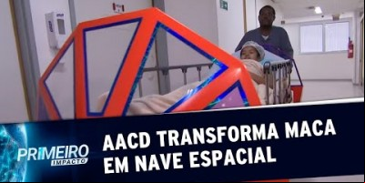 AACD transforma maca em nave espacial para crianças e jovens | Primeiro Impacto...