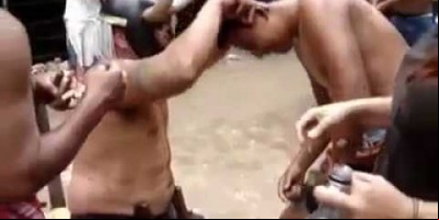 HOMEM ‘INCORPORADO’ EM RITUAL, OLHA PARA O CÉUS ZOMBANDO – VEJA VÍDEO